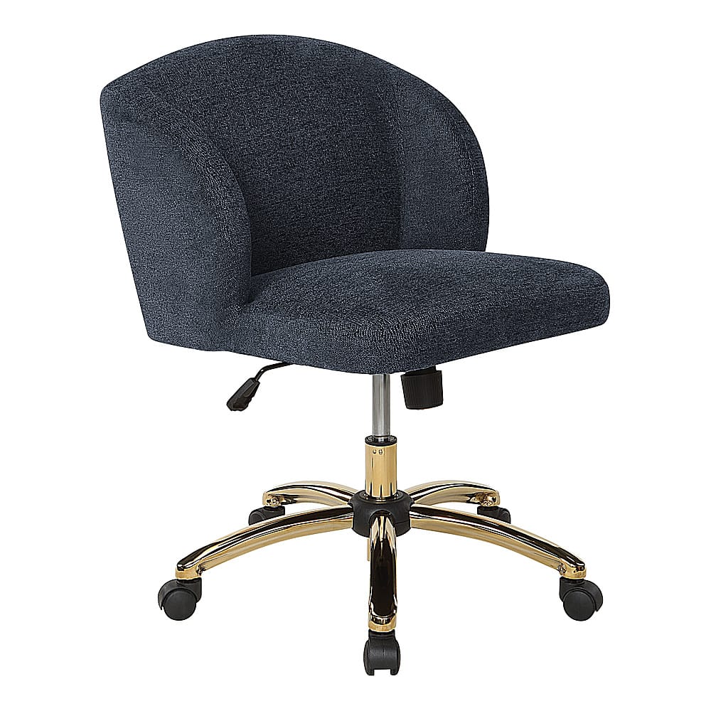 Angle View: OSP Home Furnishings - Ellen Office Chair - Indigo