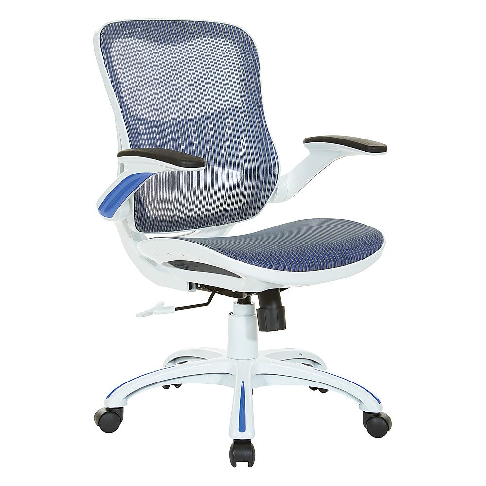 Angle View: OSP Home Furnishings - Riley Office Chair - Blue