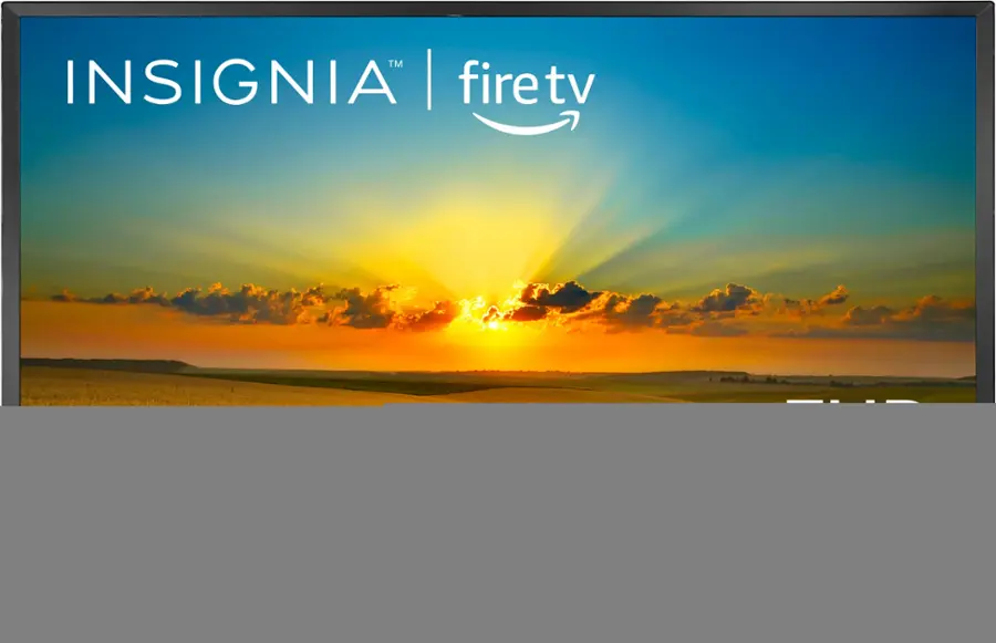 Front. Insignia™ - 32" Class F20 Series LED Full HD Smart Fire TV - Black.