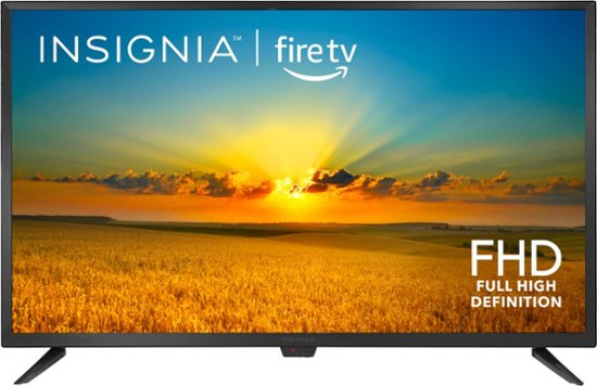 Front. Insignia™ - 32" Class F20 Series LED Full HD Smart Fire TV - Black.