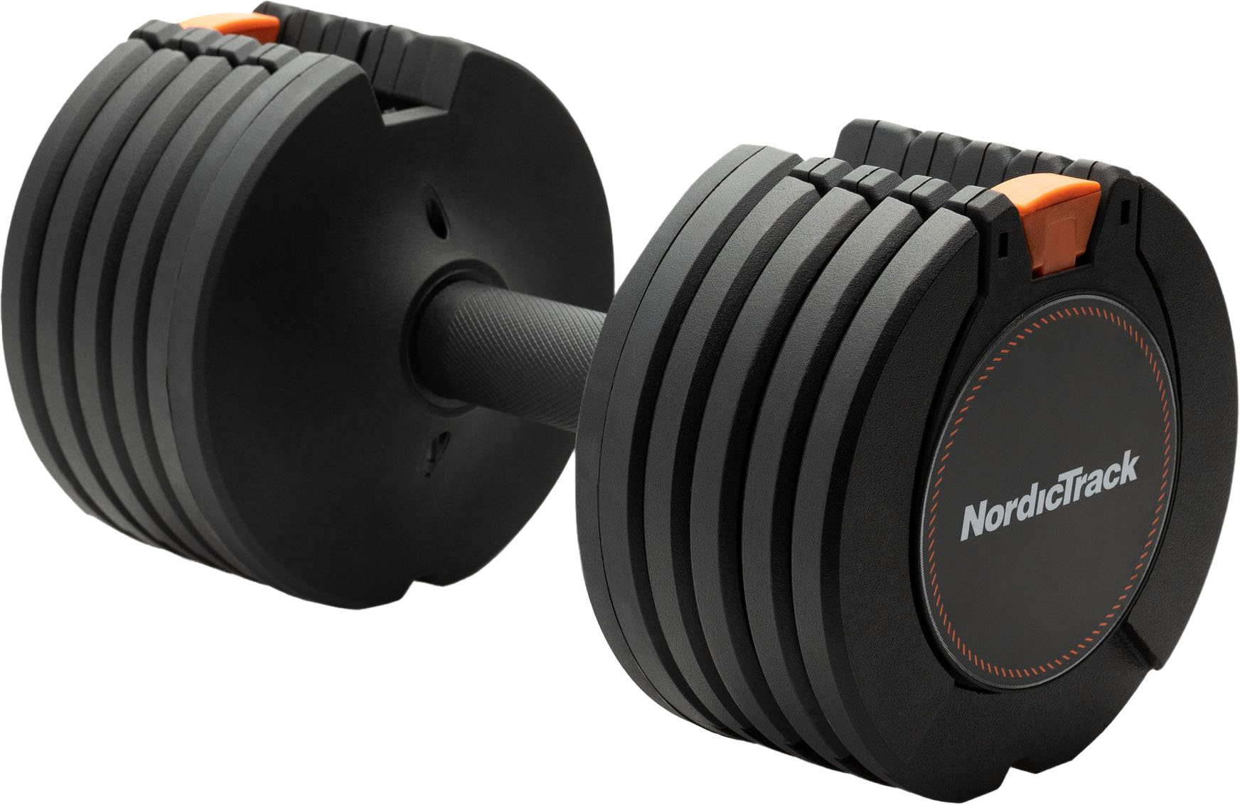 NordicTrack 25 lb. Select-A-Weight Adjustable Dumbbell Set with 5 lb.  Increments, 30-Day iFIT Membership Black NTSAW5020 - Best Buy