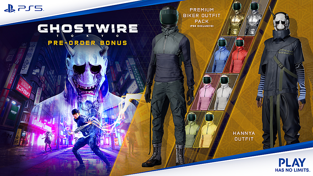 Ghostwire: Tokyo Deluxe Edition - PS5 - Compra jogos online na