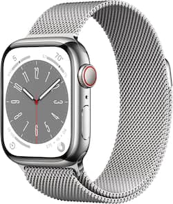 Apple Watch Series 8 (GPS + Cellular) 41mm Stainless Steel Apple Watch Series 8 (GPS + Cellular) 41mm Stainless Steel