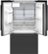Alt View Zoom 11. Bosch - 500 Series 26 cu. ft. French Door Standard-Depth Smart Refrigerator with External Water and Ice - Black stainless steel.