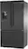 Left. Bosch - 500 Series 26 Cu. Ft. French Door Smart Refrigerator with External Water and Ice - Black Stainless Steel.
