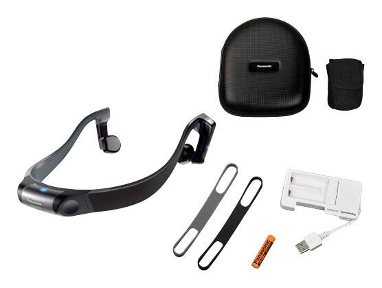 Front. Panasonic - Open Ear Headphones - Gray.