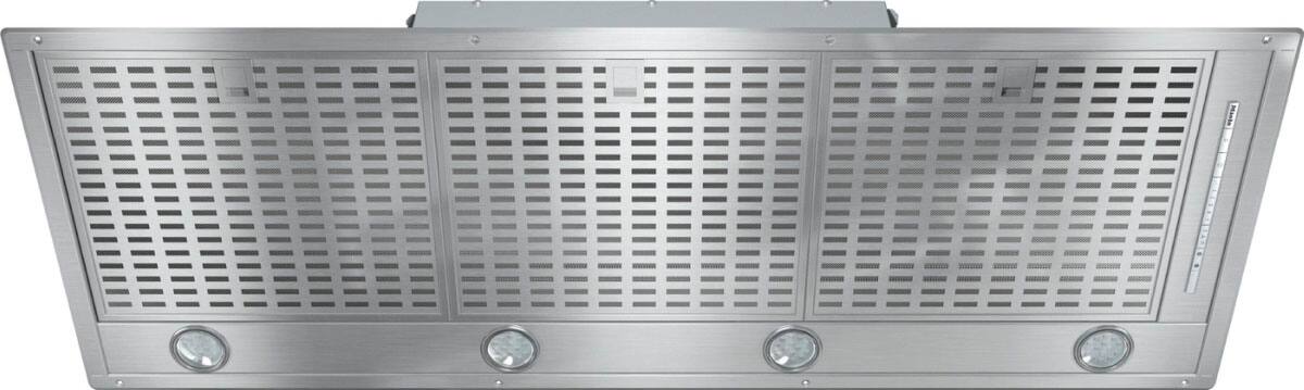 Miele - 44 inches - Recirculating - Range Hood Insert - Stainless Steel - Front_Zoom