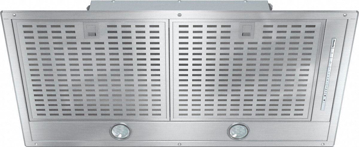 Miele - 32 inches - Recirculating - Range Hood Insert - Stainless Steel - Front_Zoom