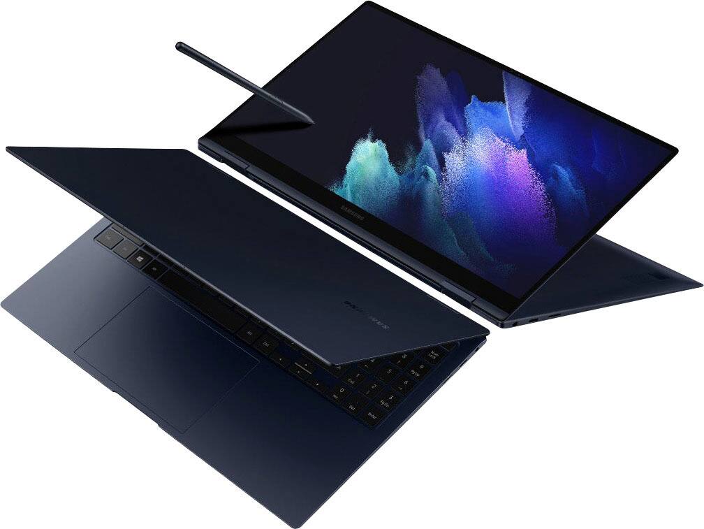 Alt View 19. Samsung - Geek Squad Certified Refurbished Galaxy Book Pro 360 15.6" Touch-Screen Laptop - Intel Core i7 - 16GB Memory - 1TB SSD - Mystic Navy.