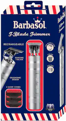 Barbasol - Zero Gap T-Blade Trimmer - Silver