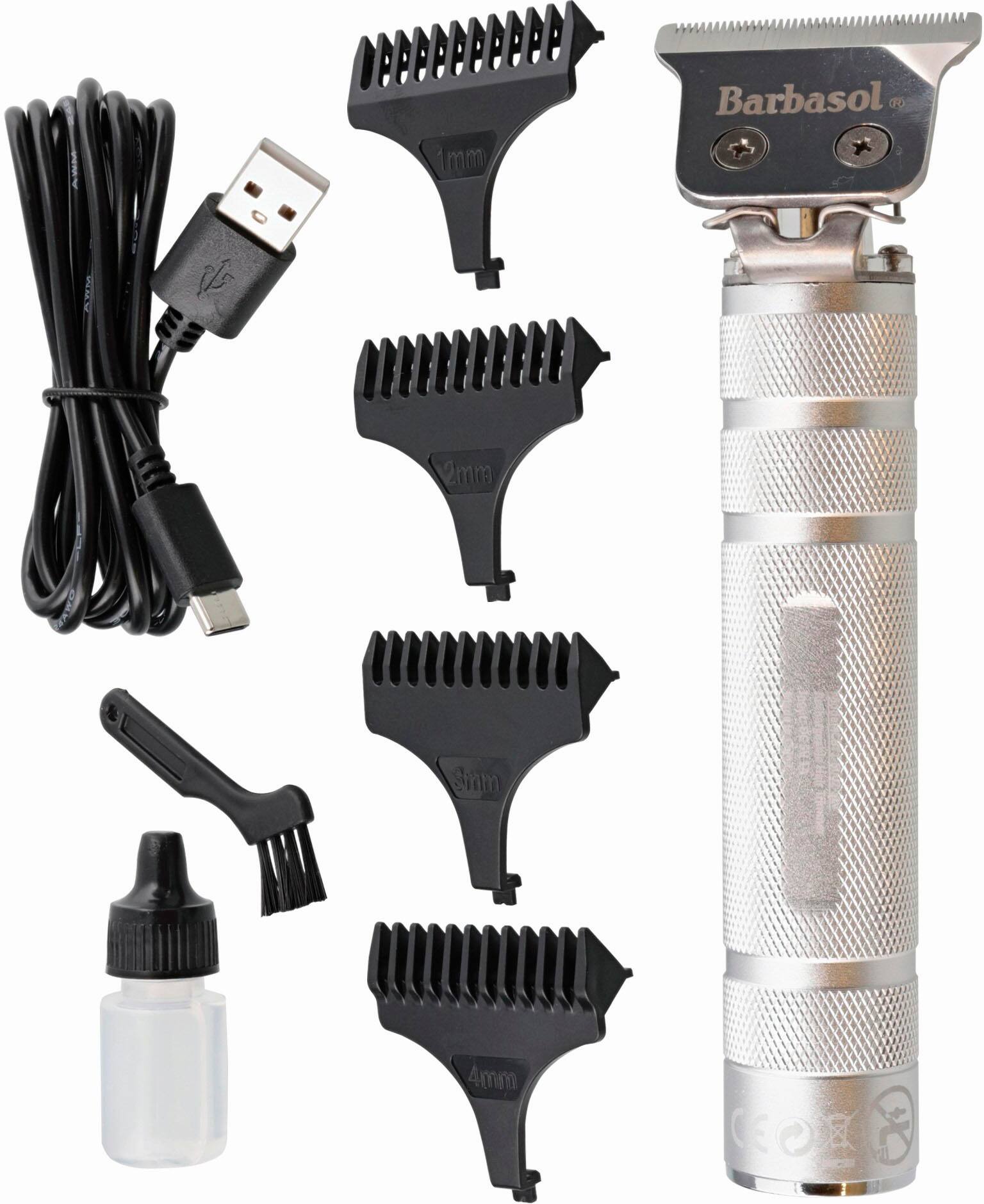 Alt View 13. Barbasol - Zero Gap T-Blade Trimmer - Silver.