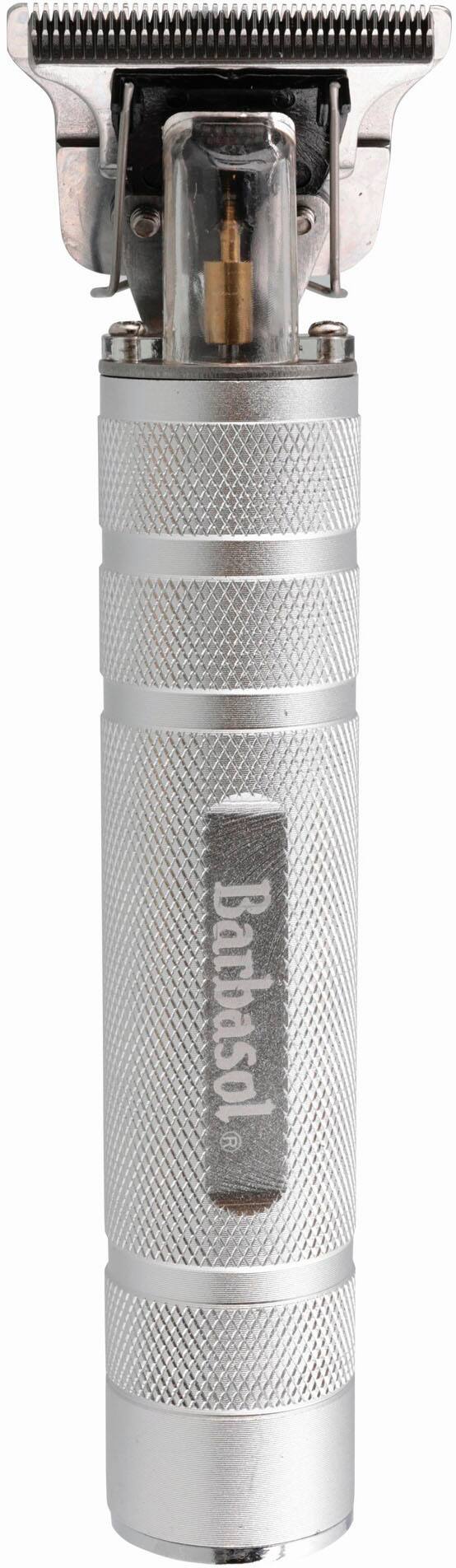 Left. Barbasol - Zero Gap T-Blade Trimmer - Silver.