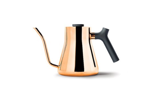 Front Zoom. Fellow - Stagg Stovetop Kettle - Copper.