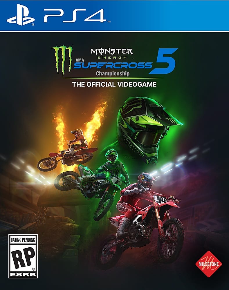 Monster Energy Supercross 5: O Videogame Oficial PS4