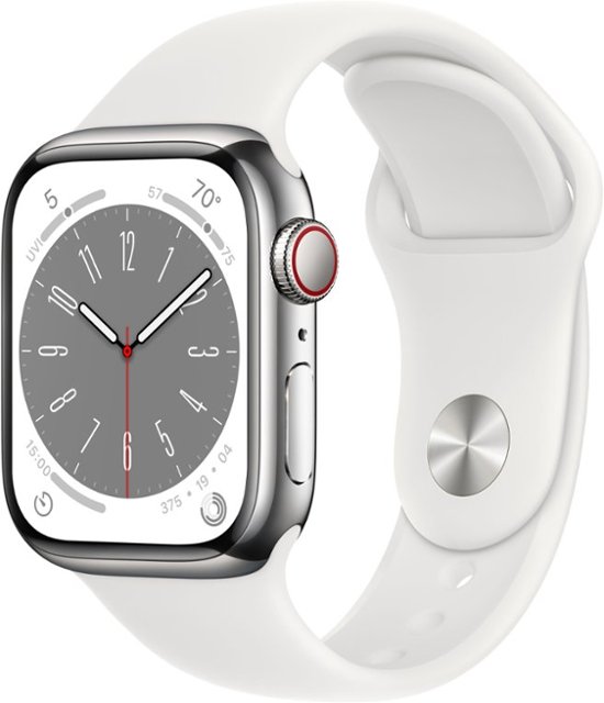 Apple Watch Series 8 (GPS) 41mm Aluminum Case with  - Best Buy
