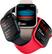 Alt View 2. Apple - Apple Watch Series 8 GPS + Cellular 41mm Gold Stainless Steel Case with Starlight Sport Band - M/L - Starlight.