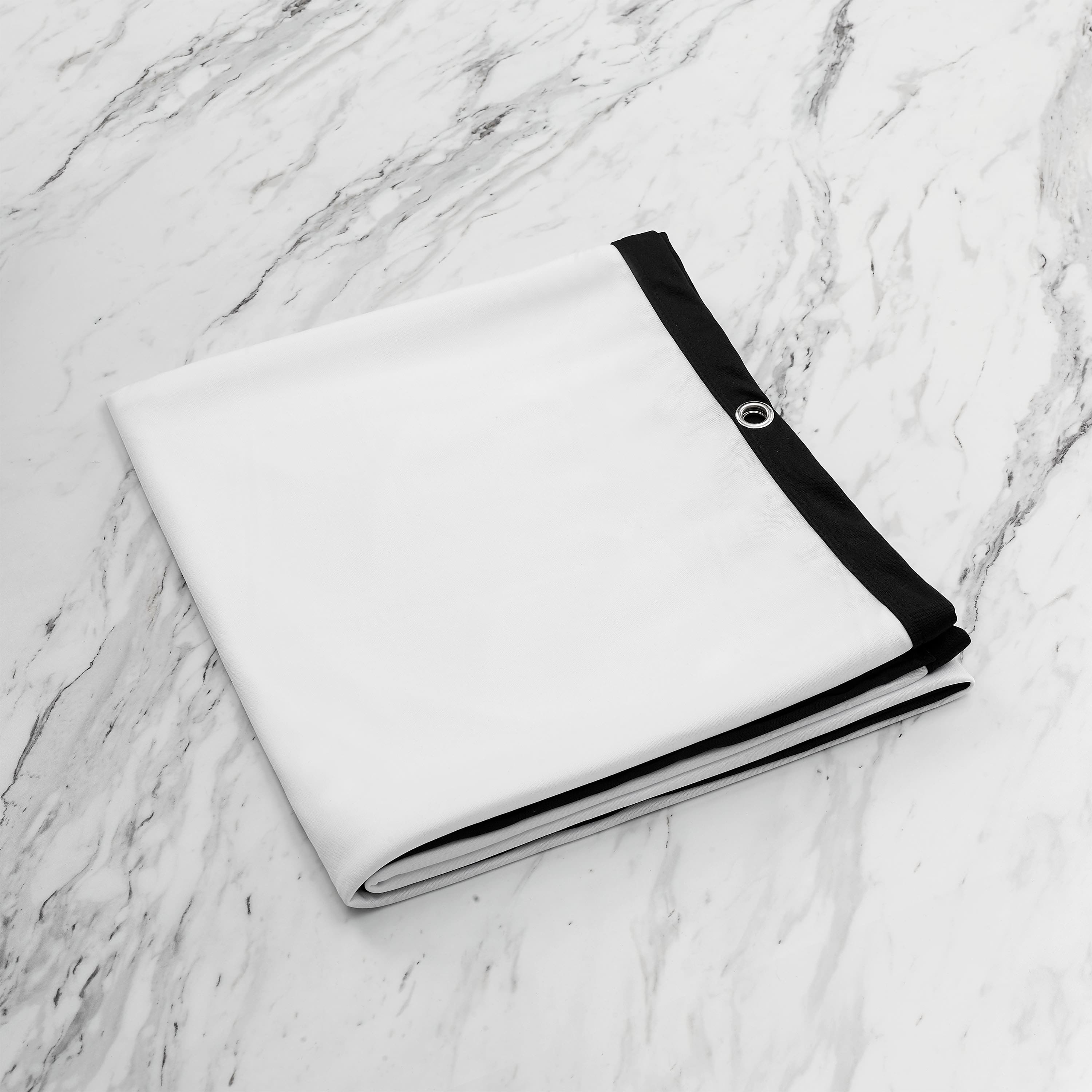 Alt View 12. Insignia™ - 100" Home Theater Portable Folding Projector Screen - White.