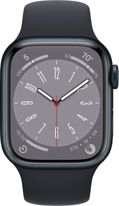 Apple Watch Series 8 (GPS + Cellular) 45mm Aluminum Case with Apple Watch Series 8 (GPS + Cellular) 45mm Aluminum Case with