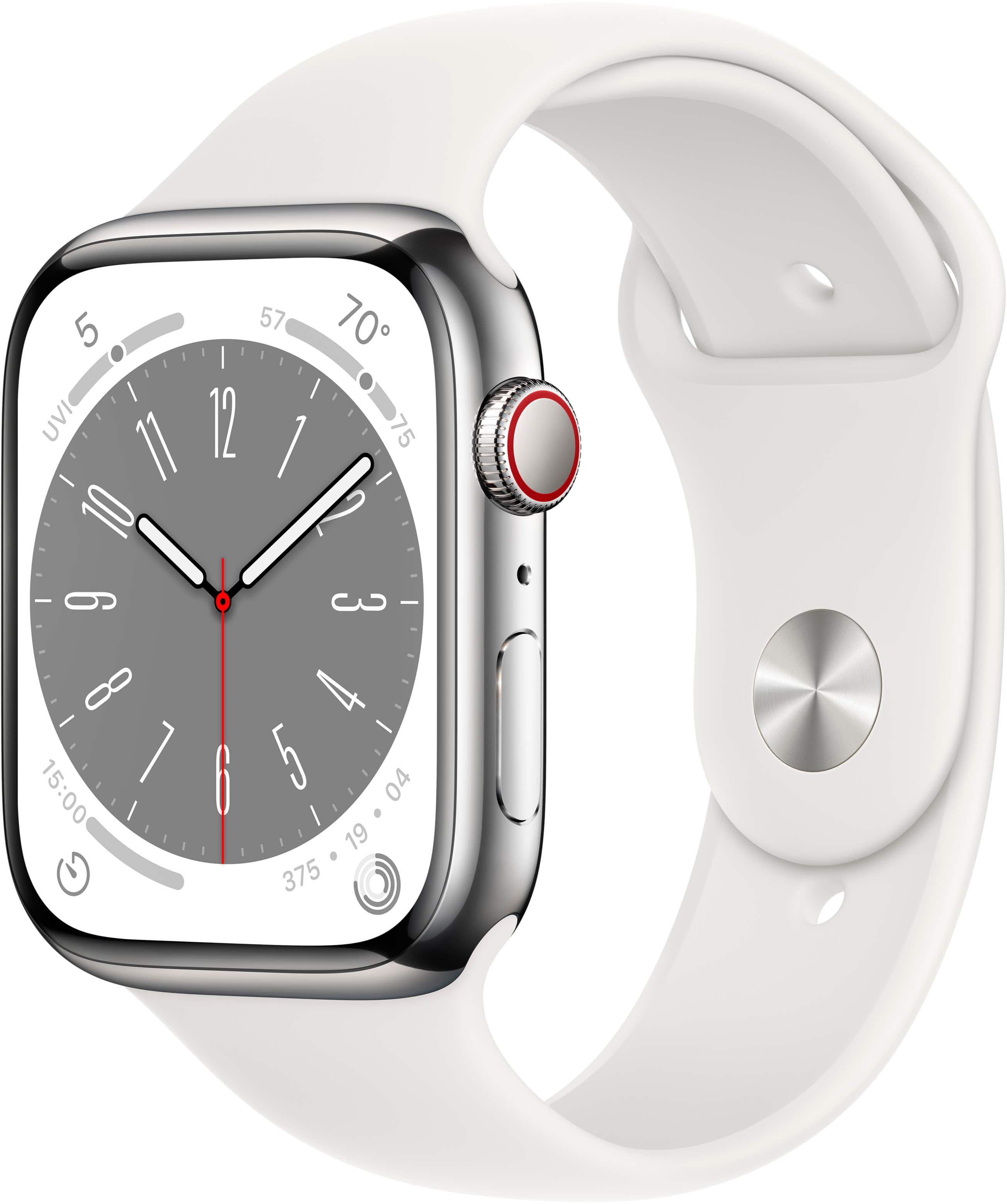 Apple watch best sale 5 white band