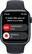 Alt View 3. Apple - Apple Watch Series 8 GPS + Cellular 45mm Gold Stainless Steel Case with Starlight Sport Band - M/L - Starlight.