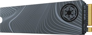 Seagate - Star Wars SE Beskar Ingot Drive FireCuda 1TB Internal SSD PCIe Gen 4 x4 with Heatsink for PS5 - Front_Zoom