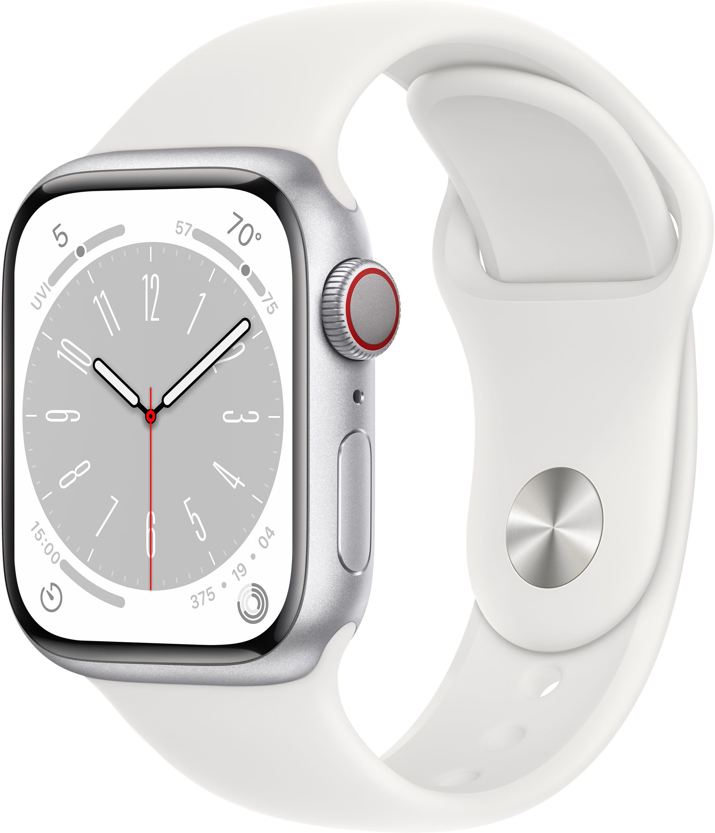 スマートフォン/携帯電話 その他 Apple Watch Series 8 (GPS + Cellular) 41mm Aluminum Case with 