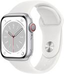 Apple Watch Series 8 (GPS) 41mm Aluminum Case with Midnight Sport Band M/L  Midnight MNU83LL/A - Best Buy