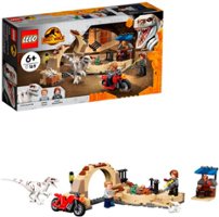 LEGO - Jurassic World Atrociraptor Dinosaur: Bike Chase 76945 Building Kit (169 Pcs) - Front_Zoom