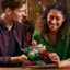 Angle. LEGO - Succulents 10309 Plant Decor Toy Building Kit (771 Pieces).