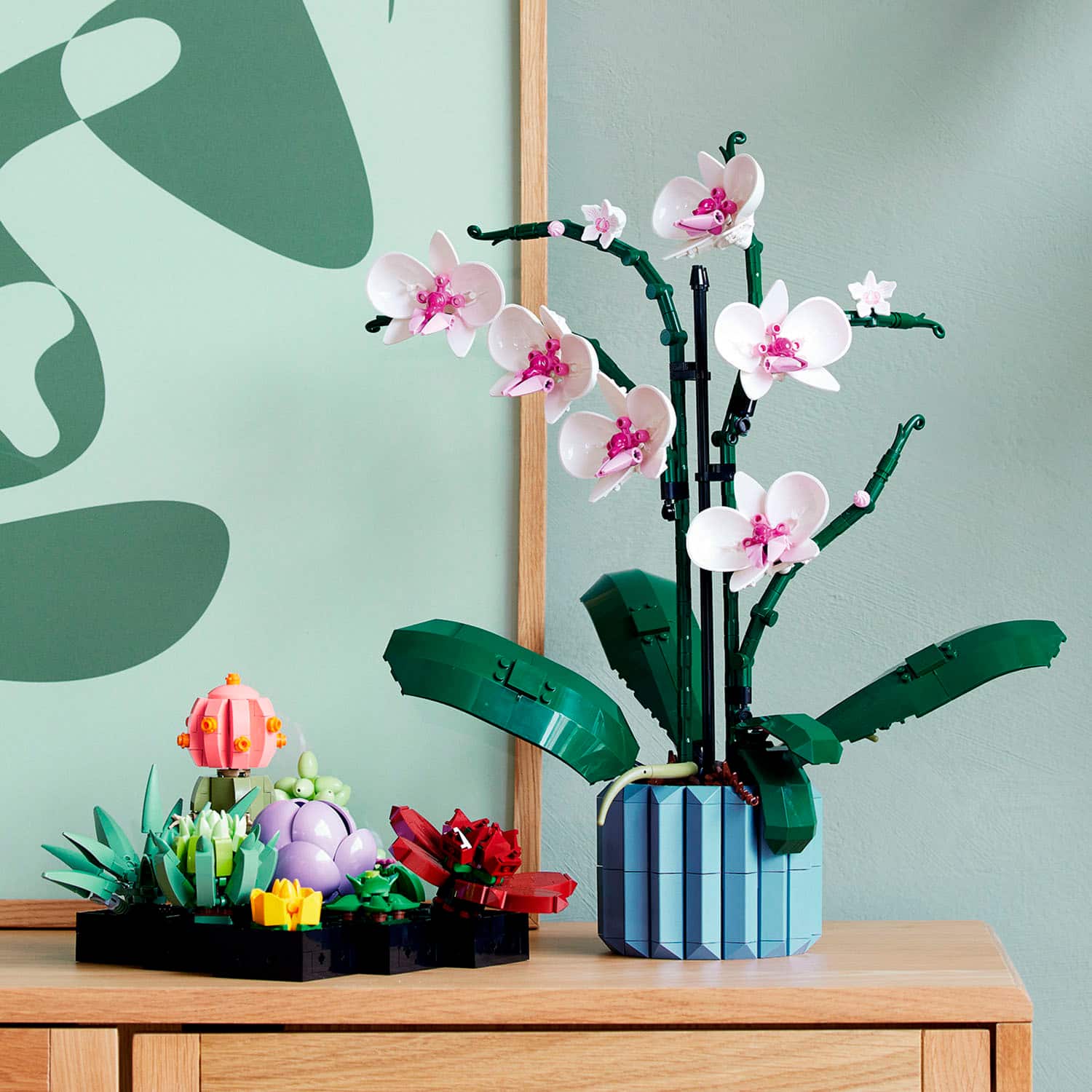 Alt View 13. LEGO - Succulents 10309 Plant Decor Toy Building Kit (771 Pieces).