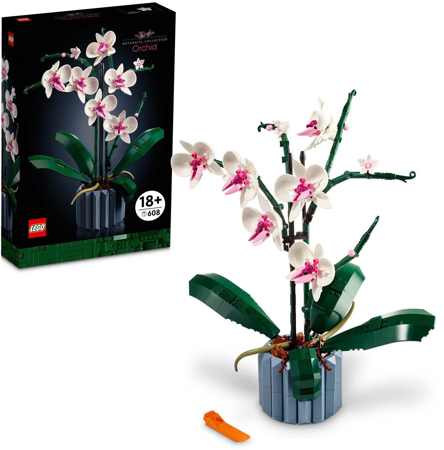 LEGO Orchid 10311 Plant Decor Toy Building Kit (608 Pieces) 6391548 ...