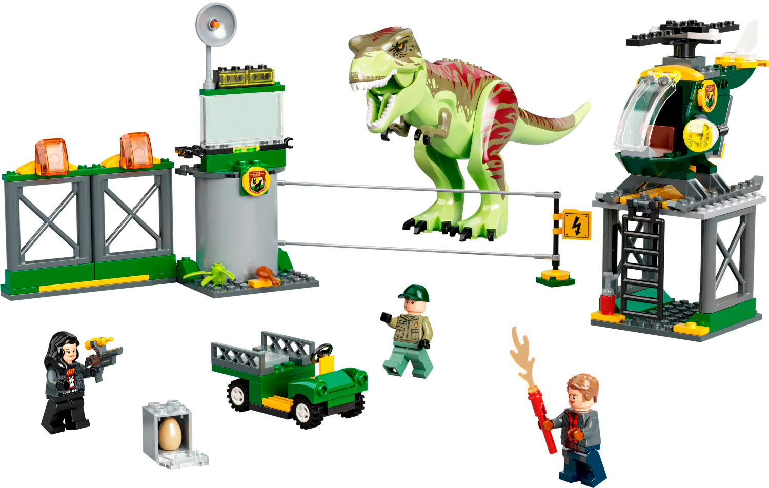LEGO Jurassic World T. rex Dinosaur Breakout 76944 Toy Building Kit (140  Pieces) 6332793 - Best Buy
