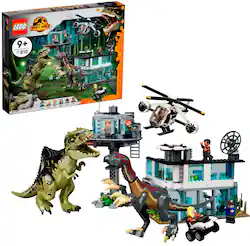 LEGO - Jurassic World Giganotosaurus & Therizinosaurus Attack 76949 (658 Pieces) - Front_Zoom