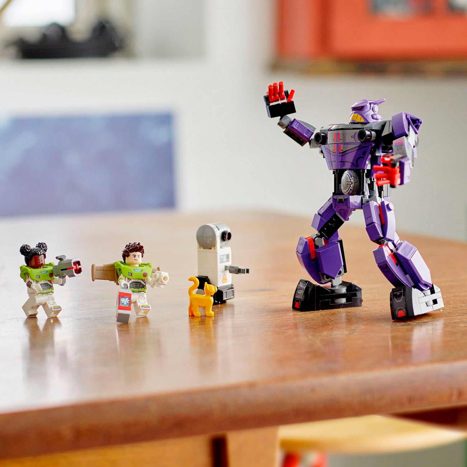Left View: LEGO - Disney and Pixars Lightyear Zurg Battle 76831 Building Toy Set (261 Pieces)