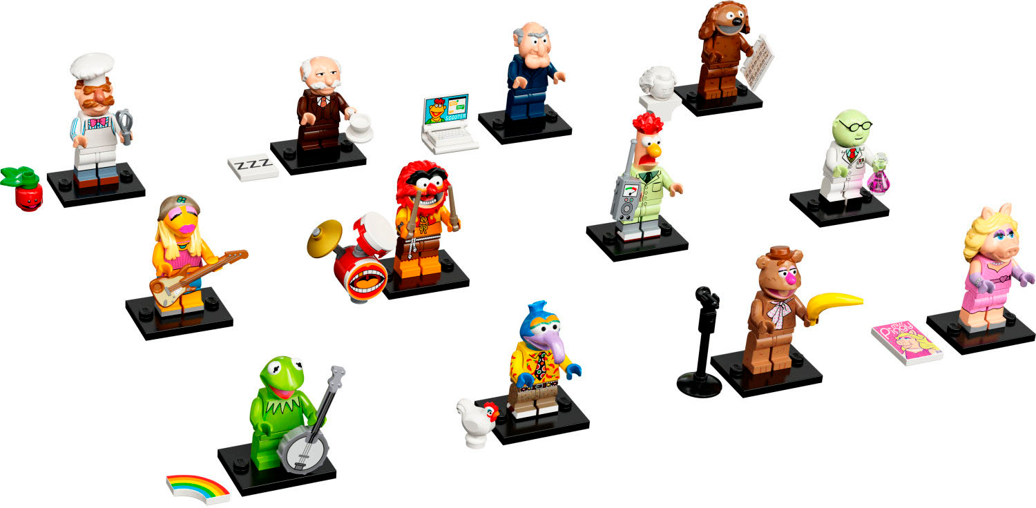 Left View: LEGO Minifigures The Muppets 71033 Limited Edition Toy Building Kit (1 of 12 to Collect)