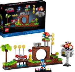 LEGO - Ideas Sonic the Hedgehog  Green Hill Zone 21331 Toy Building Kit (1,125 Pieces) - Front_Zoom