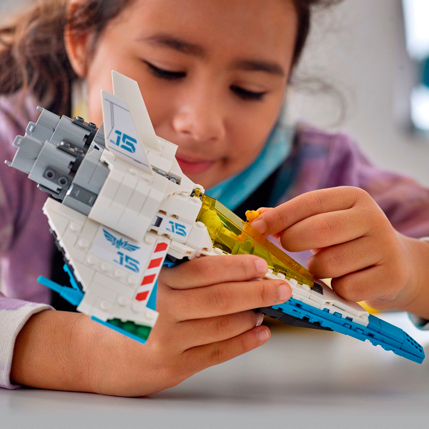 LEGO Disney and Pixars Lightyear XL-15 Spaceship 76832 Building Toy Set  (498 Pieces) 6379413 - Best Buy