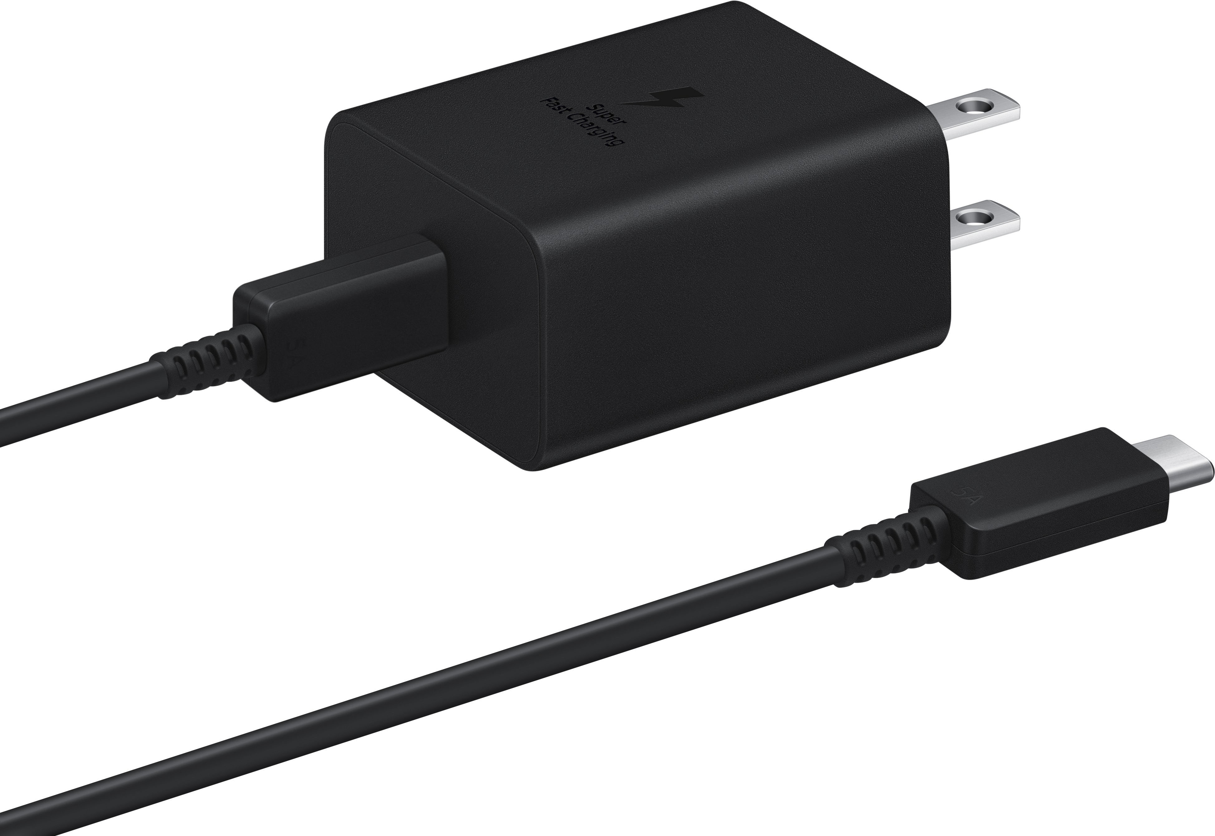 Super Fast Charging USB Type-C Wall Charger with USB-C Cable Black EP-T4510XBEGUS - Buy