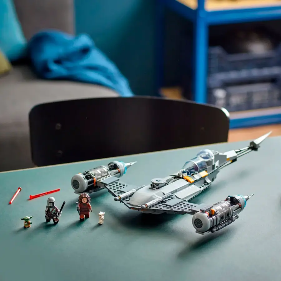 Alt View 13. LEGO - Star Wars The Mandalorians N-1 Starfighter 75325 Toy Building Kit (412 Pieces).