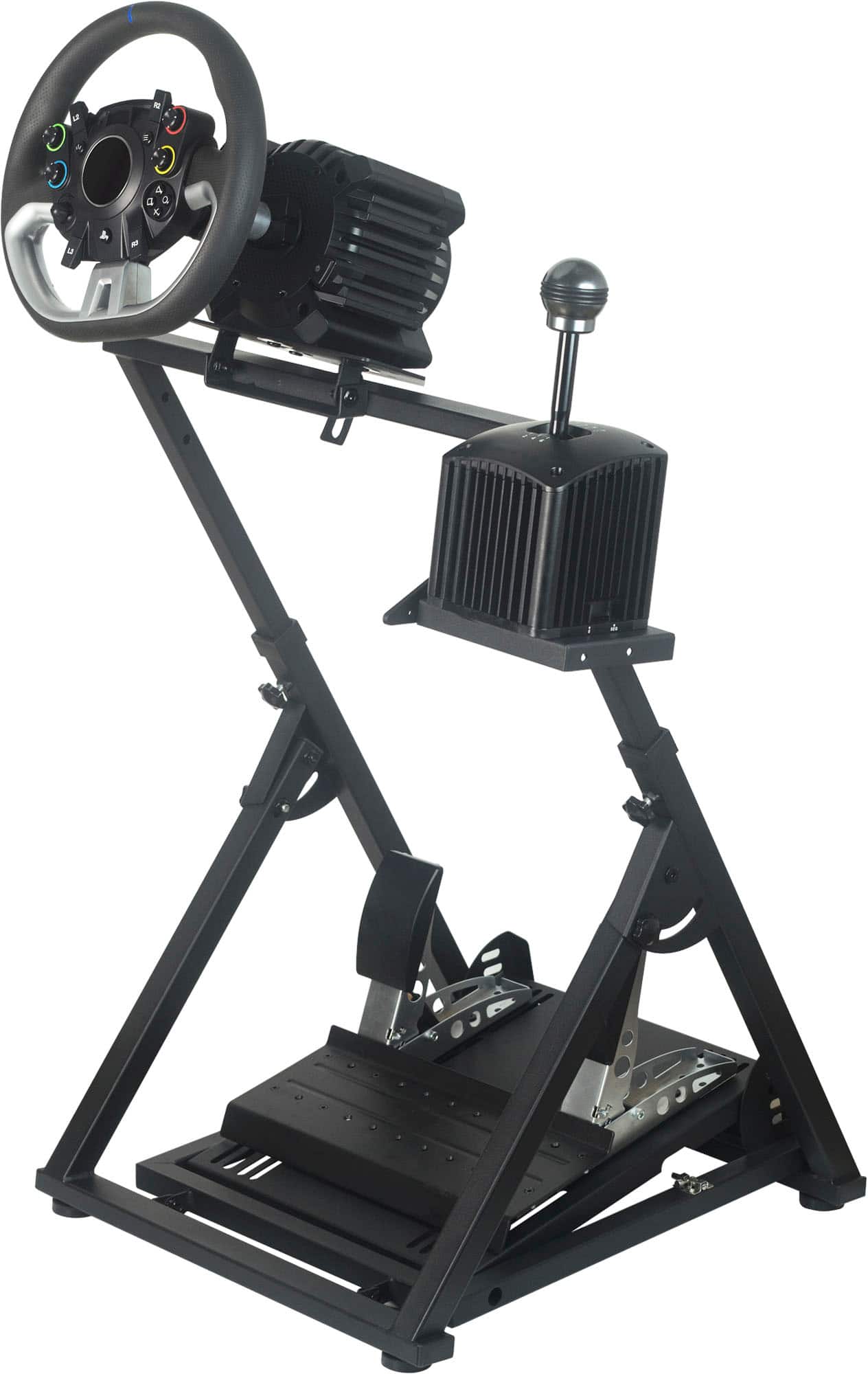Alt View 11. Insignia™ - Racing Wheel Stand - Black.