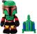 Front. Star Wars - Boba Fett Command Feature 12" Plush Figure.