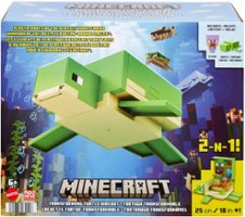 Minecraft - Transforming Turtle Hideout Playset - Green - Front_Zoom