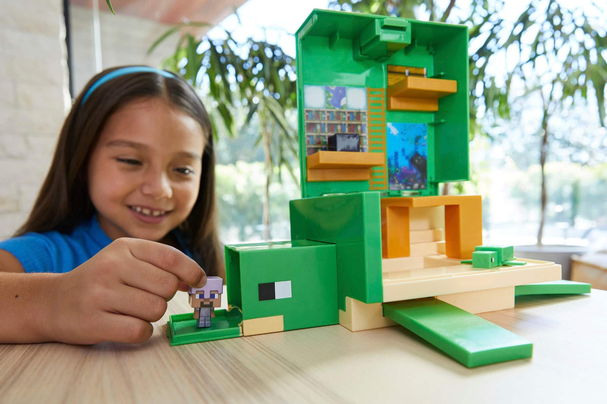 8-Bit Block Playsets : minecraft toy