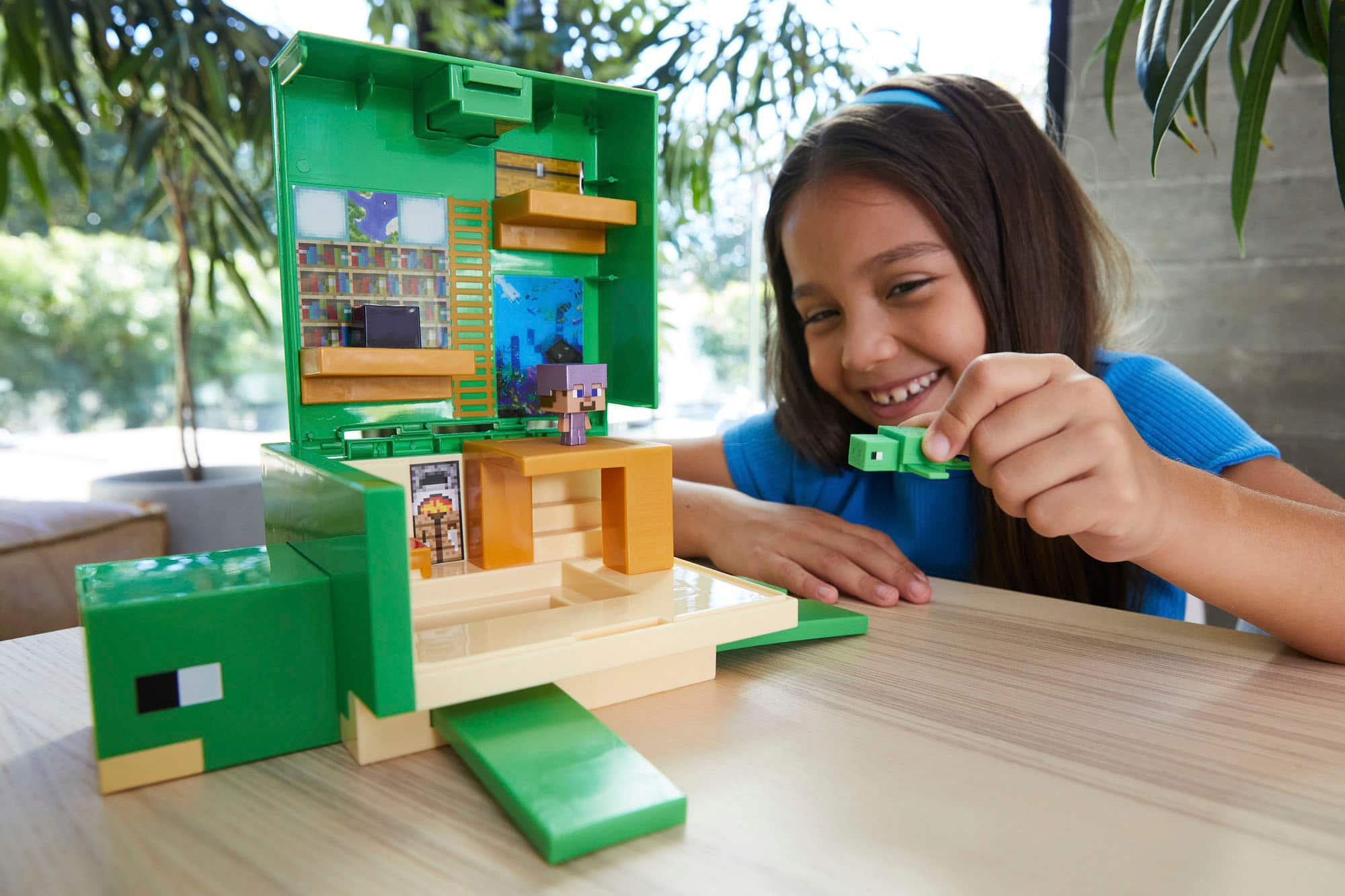 8-Bit Block Playsets : minecraft toy