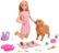 Front Zoom. Barbie - Doll and Newborn Pups Playset.