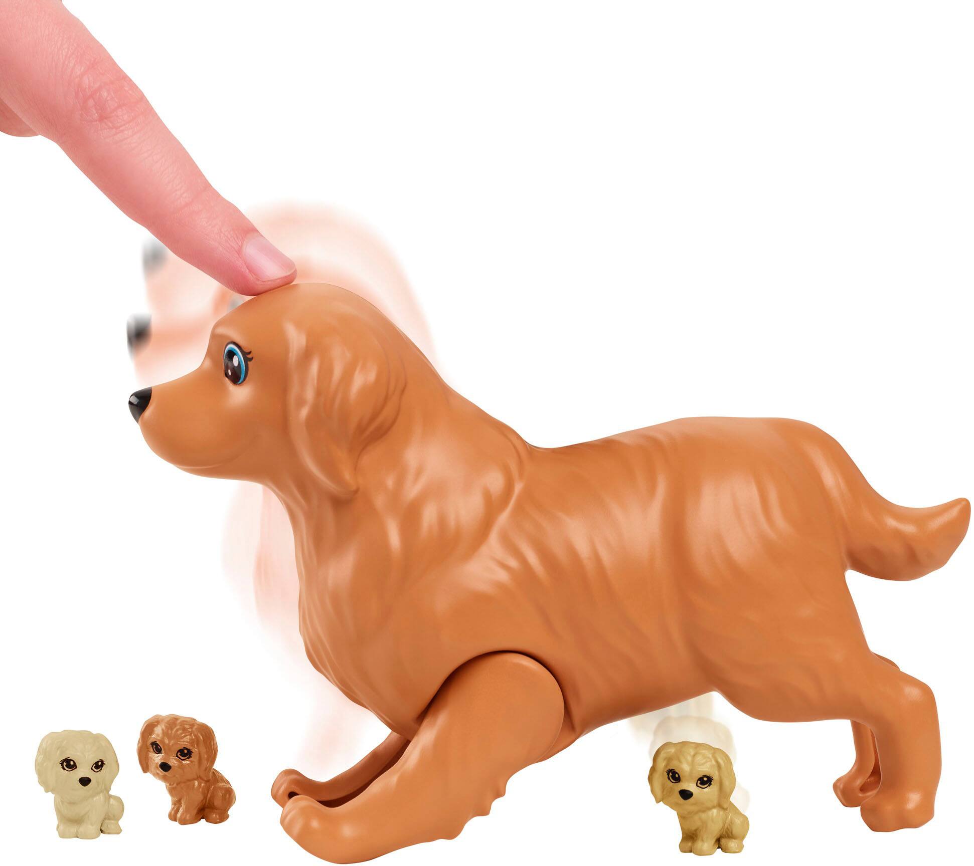 Alt View 11. Barbie - Doll and Newborn Pups Playset.