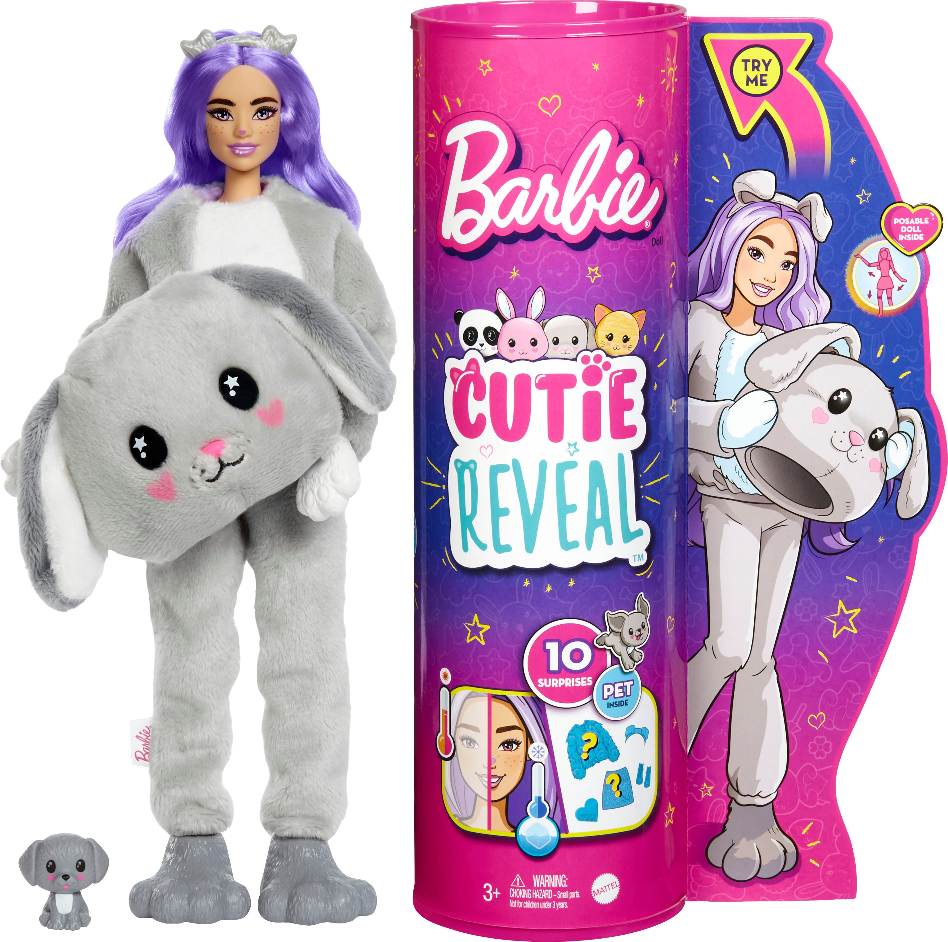 Barbie Cutie Reveal Doll Puppy HHG21 - Best Buy
