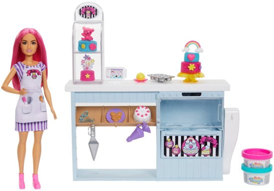 gancho inalámbrico La selva amazónica Barbie Bakery Playset and 12" Doll HGB73 - Best Buy