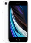 Front. Apple - Pre-Owned iPhone SE (2020) 128GB (Unlocked) - White.