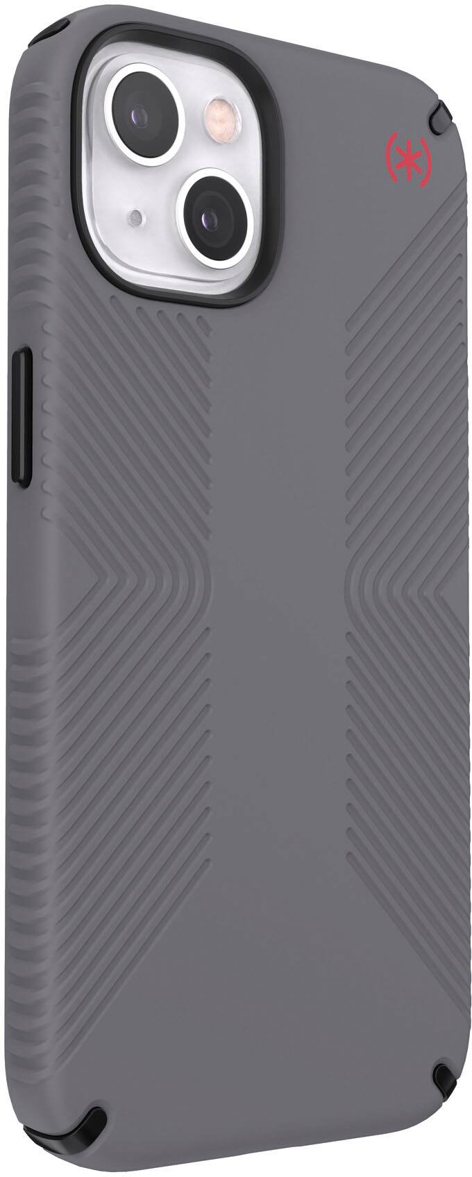 Alt View 1. Speck - Presidio2 Grip MagSafe Case for iPhone 13 - Gray.